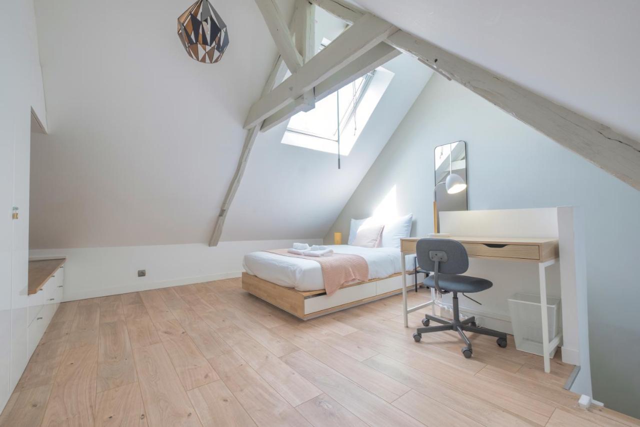 Triplex Cosy Apartment Reims Ngoại thất bức ảnh