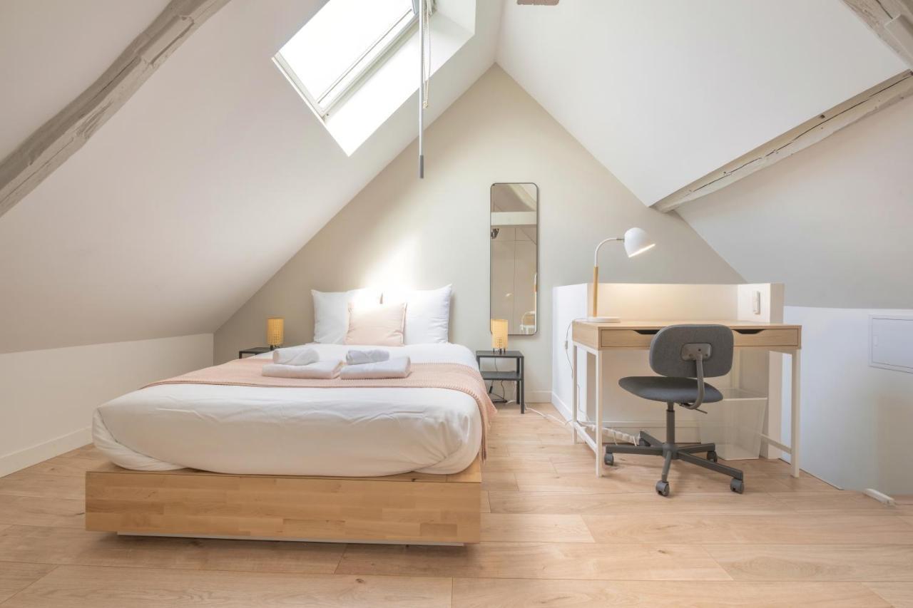 Triplex Cosy Apartment Reims Ngoại thất bức ảnh